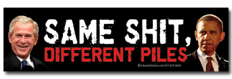 “Same Shit, Different Piles” (Artwork by LibertyStickers.com)