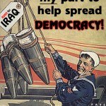 I'm doing my part to help spread democracy!