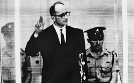 War Criminal Adolph Eichmann Testifies at Nuremburg Trials