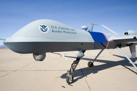 U.S. Customs and Border Protection uses drones for surveillance along the border