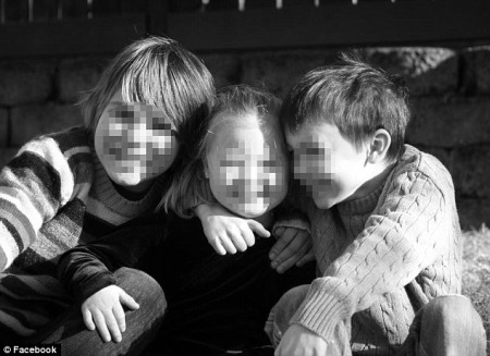 "Kalanit Levy, pictured with her brothers, was born with Down Syndrome after a botched prenatal test failed to spot the condition"