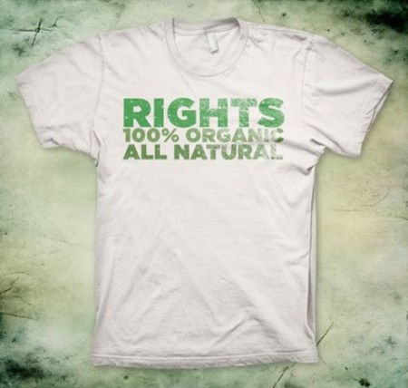 "Rights: 100% Organic, All-Natural"