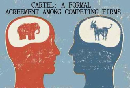 "Cartel: a formal agreement among competing firms."