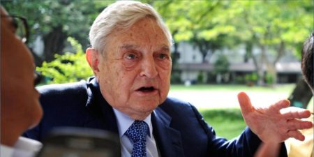 Billionaire George Soros, the control-freak