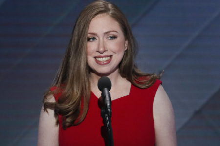 Chelsea Clinton, daughter of Bill and Hillary