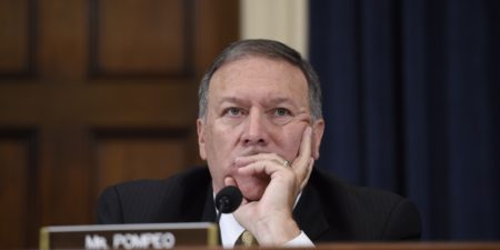 Kansas congressman Mike Pompeo, who President-Elect, Donald Trump, has selected to head the CIA